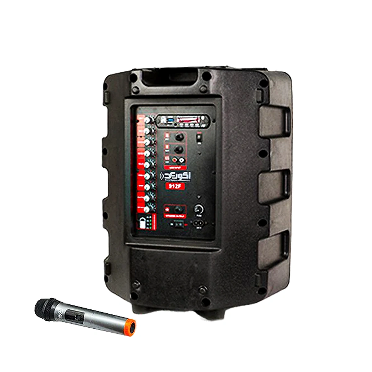 اکو پرتابل رعد مدل 912F بیسیم 12 اینچ با USB و بلوتوث